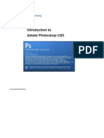 Introduction To Adobe Photoshop CS3