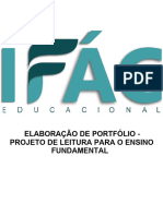 Elaboração de Portfólio - Projeto de Leitura para O Ensino Fundamental