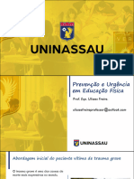 Aula 05 - PREVENÇÃO E URGÊNCIA EM EDUCAÇÃO FÍSICA - Avaliação Primária e Avaliação Secundária