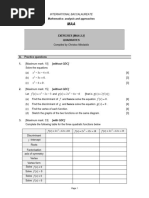 (2.2) QUADRATICS For IB