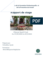 Rapport de Stage 1