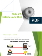 Unit 1 - Note 2 - Calories