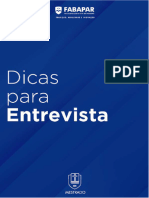 DICAS PARA ENTREVISTA Revisado 1 1 1