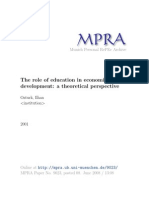 MPRA Paper 9023