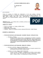 Curriculum - FCO Simplicio