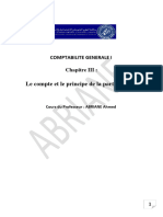 CHIII S1M3 Comptabilité Générale I - Compte Et PPD