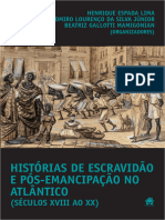 2022 LIMA SILVA JR MAMIGONIAN Eds Histórias de Escravidão e Pós Emancipação No Atlântico