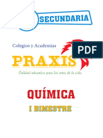 Libros - PRAXIS - QUÍMICA I - 5° Año de Secundaria - COMPLETO