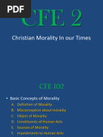 Christian Morality in Our Times