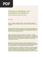 Accidente de Trabajo Escritos Dem y Contest Dem