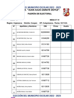 Padrón Electoral