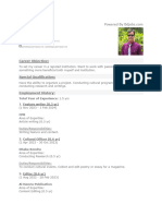 Khabir Uddin CV