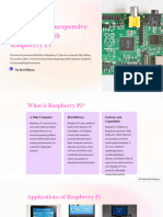 Portable and Inexpensive Computing With Raspberry Pi