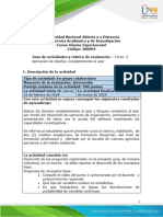 Guía de Actividades y Rúbrica de Evaluación - Unidad 1 - Tarea 2 - Aplicación de Diseños Completamente Al Azar