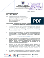 DM No. 383 S. 2024 - Recruitment and Selection Process of Elementary Teacher Applicants For School Year 2024-2025