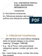 NHA2 - Derivational and Inflectional Morphemes