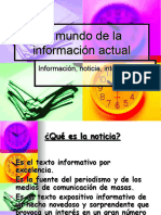 Introduccion A Información y Noticia