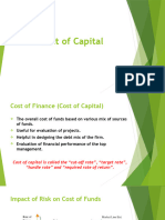 Cost of Capital