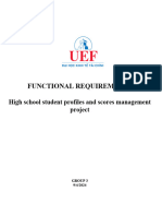 Functional Requirements