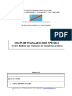 Pharmacologie Spécial