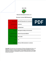 GU-140 (C9) 2012 Contract HSE Management