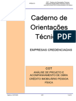 Caderno de Orientações Técnicas - COT - IA