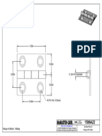 1586A22 - Surface-Mount Hinge With Holes