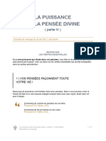 La Puissance de La Pensée Divine Partie 4 Joël Spinks