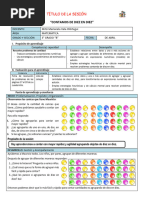 Sesion de Matemática Contamos de Diez en Diez