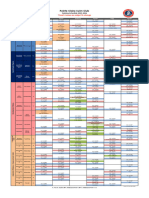 PCSC 2023-2024 Training Schedule