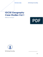 IGCSE Geography Case-Study Summary 2024