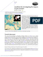 Objectscapes: A Manifesto For Investigating The Impacts of Object Flows On Past Societies