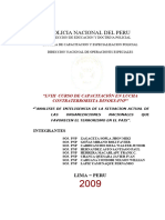 Analisis de Inteligencia Oonn Proterroristas