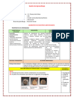 Sesión de Aprendizaje 1 Alimentos de Nuestros Antepasados