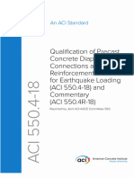 نسخة من 550.4-18 Qualification of Precast Concrete Diaphragm Connections and Reinforcement at Joints for Earthquake Loading and Commentary