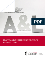 UD1 - Procesos Industriales de Interés Educativo (I)