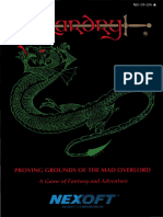 Wizardry - Proving Grounds of The Mad Overlord - Manual (Clearscan)