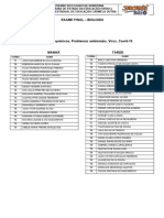 Exame Final - Biologia - Terceiros - Geral - 2022