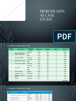 Mercer Gen-AI Case Study