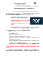 Notificacion Por Calificación 3er Trmestre y Evaluación 2022