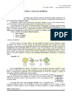 Tema 3 Enlace Químico