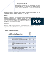 Assignment PPS