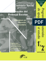 Escuela y Contexto Social