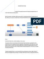 Spring Batch Processing