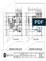 Ground Floor Plan Second Floor Plan: Existing Road Existing Road