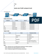 Lab 3.2 (3.6.2) - Implement VLANs and Trunking