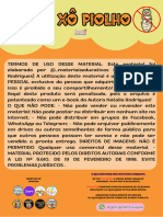 Kit Xô Piolho - Materiais Educativos-Proibido Compartilhar