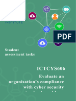 ICTCYS606 Student Assessment Tasks and Project Portfolio 