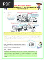 Ficha-Mart-Tut-La Importancia de La Autonomía para La Toma Decisioness