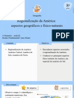 8º Aula 02 Regionlização América